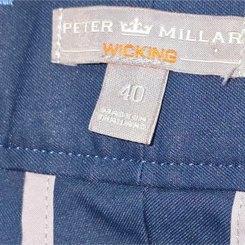 Peter Millar Blue Wicking Men's Casual Active‎ Shorts Size 40